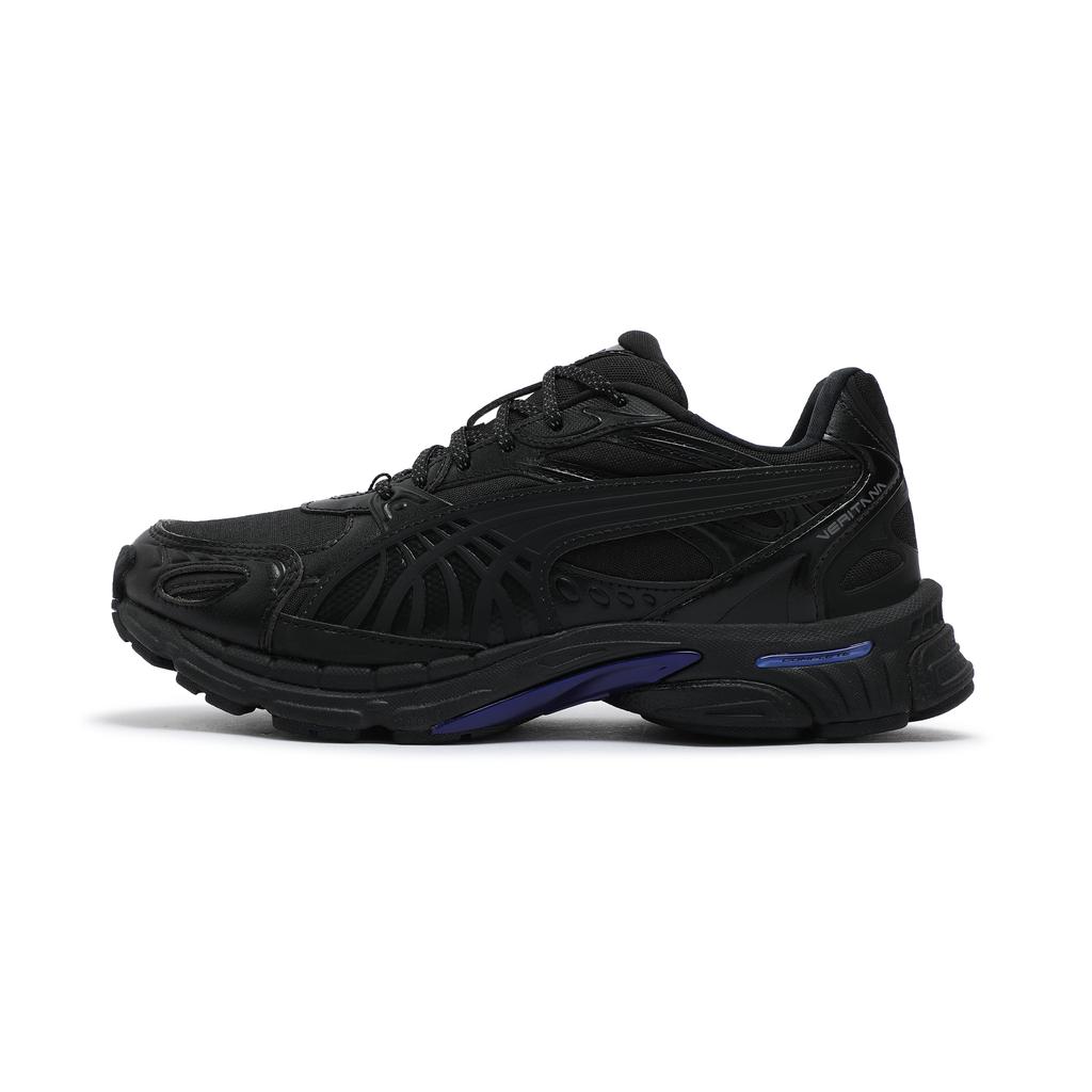 Puma Veritana Fast Race Low Top Dad Shoes Women sneaker Black 398144-01