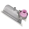 Bouclier de protection pour soudage Ti Alloy à angle droit à 90 degrés, couvercle de protection TIG avec mandrin à coin de 1/8 pouce et corps de lentille à gaz