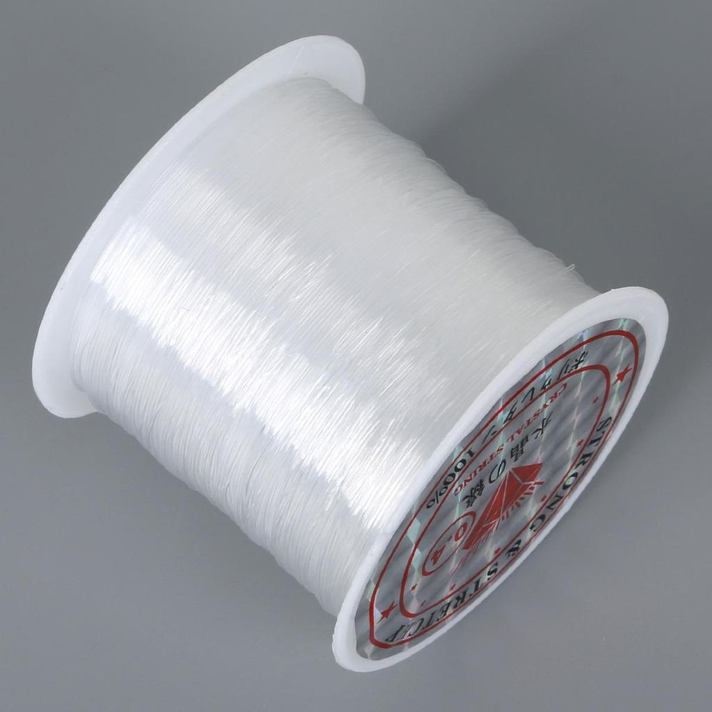 0.2-0.8mm Transparent Non-Elastic Fishing Line for Handmade DIY Jewelry: Bracelets, Necklaces, Beads