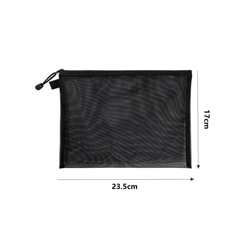 1-3PCS/Set Storage Bag Mesh ZipperToy Building Block Puzzle Sub-package Children Particle Zipper Transparent Finishing Storage