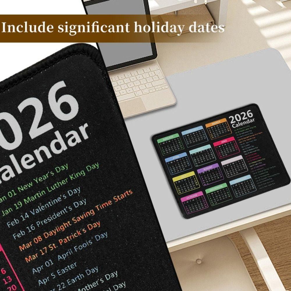 Black Color Gaming Mouse Pad Rubber Base Anti-Slip Mouse Mat Waterproof Mouse Pad Laptop Computer