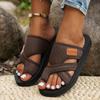 Fashion Women Slippers New Casual Soft Sole Big Size Flat Sandals Fashion Outdoor Lightweight Slippers Comfy Platform Shoes Slides Women