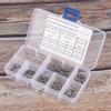 212Pcs Set Screws Stainless Steel M2.5 A2 DIN916 Inner Hex Concave End Tighten Fasteners