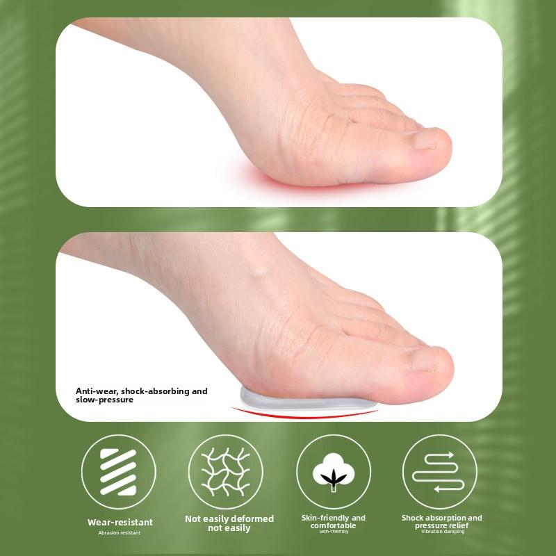 GEL Corns Sticker, Calluses, Blisters, Anti-wear Foot Sticker, Heel Beating Foot Sticker, Soft Shock Absorption and Slow Pressure Forefoot Pad At Will