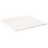 VidaXL Table Top White 80x80x2.5 Cm Solid Pine Wood 824391