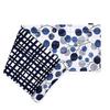 STYLE Decor Table Runner/Table Center (30cm X 130cm), 100% Cotton, Reversible, Navy Leaf, W2602210