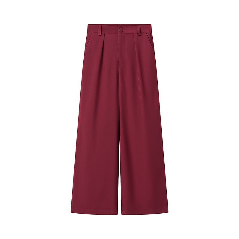 Kaslead New Arrival Women's Clothing Fashion Style Fashion Minimalist V-neck Suit Tops Casual Straight Pants Suit