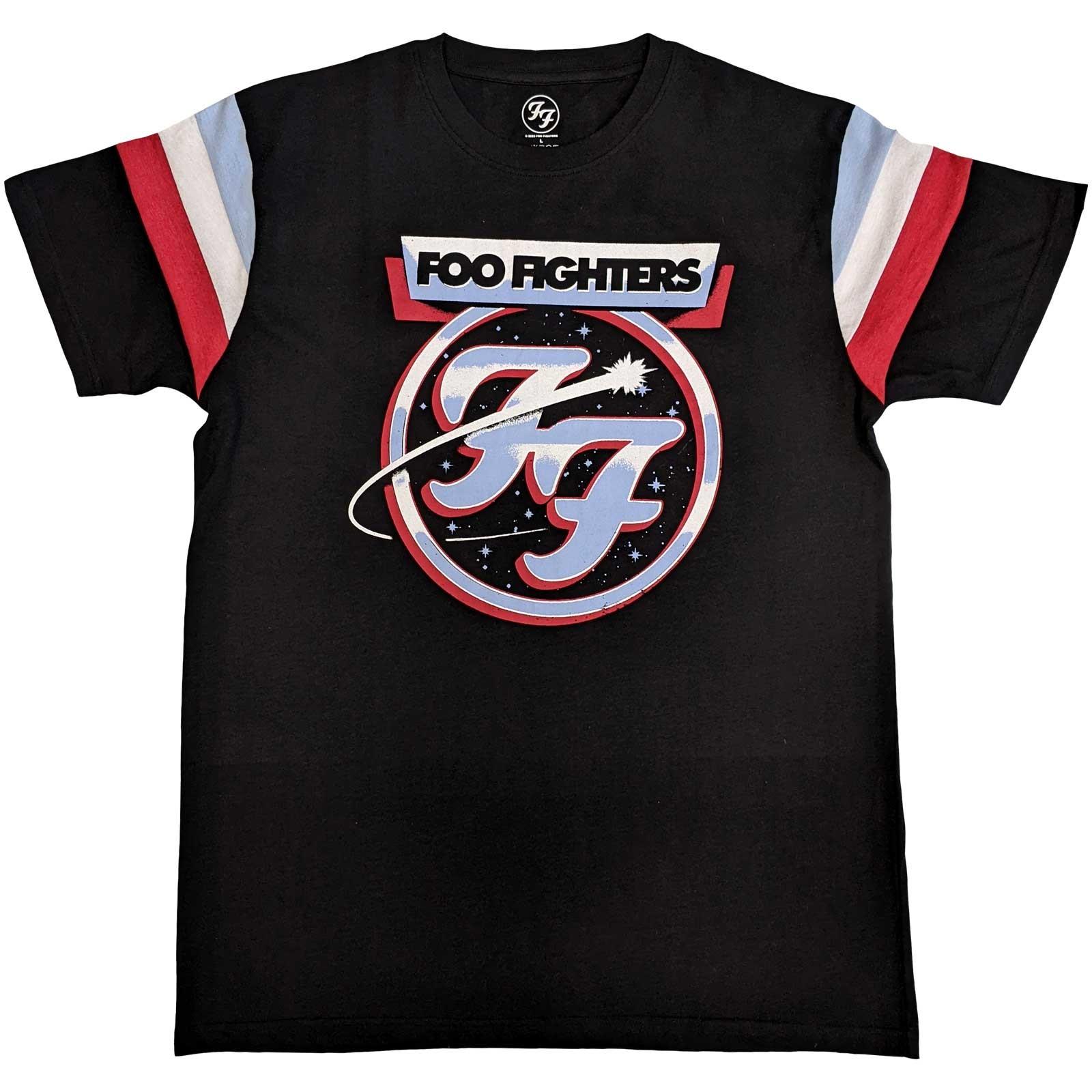 

Foo Fighters Comet Tricolour T-Shirt Black New L