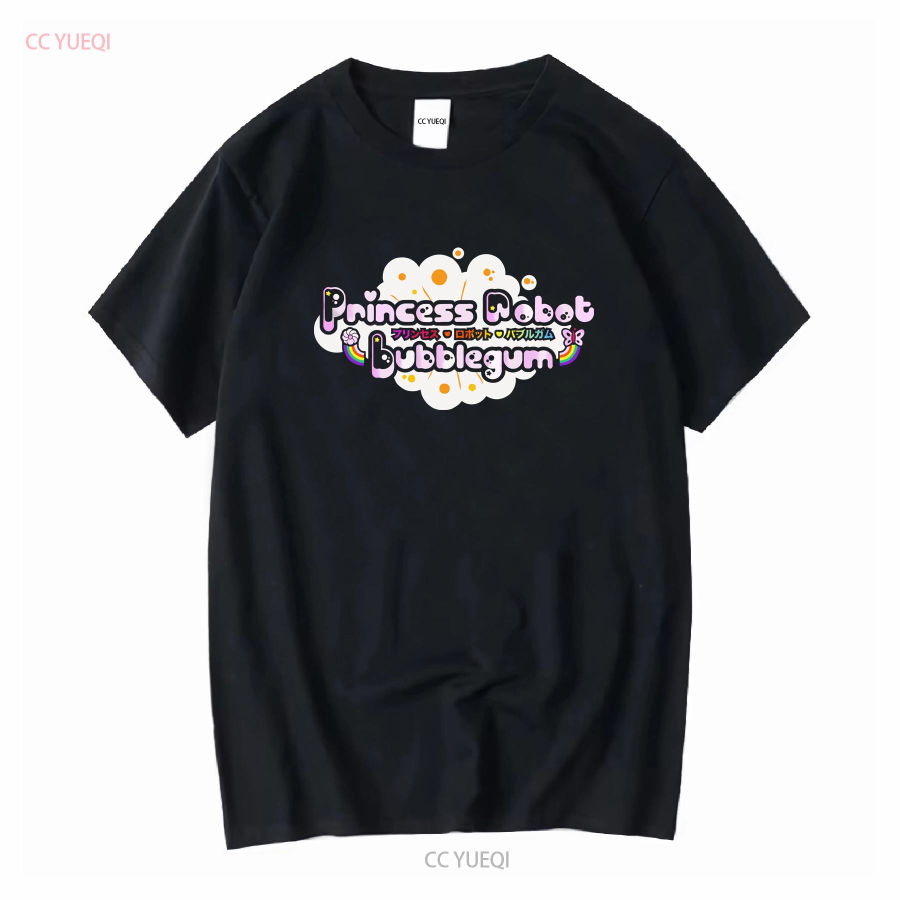 

New T Shirt Princess Robot Bubblegum Logo Usa Size S 5XL long or short sleeves vintage Washed fashion Stretched Casual Stylish 4XL