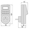 Programator Czasowy Elektroniczny 7 Dniowy 24H Pc-Ele724-00