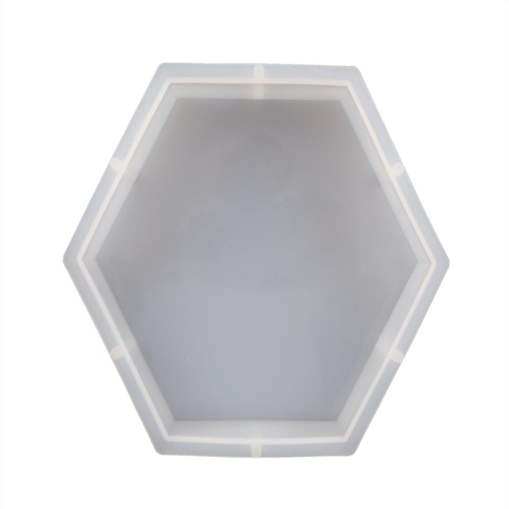 Duża Silikonowa Forma do Żywicy Epoksydowej Kryształowej Lustro w Kształcie Serca Prostokątne Lustro Materiał Przezroczysty/Półprzezroczysty Na Prezent