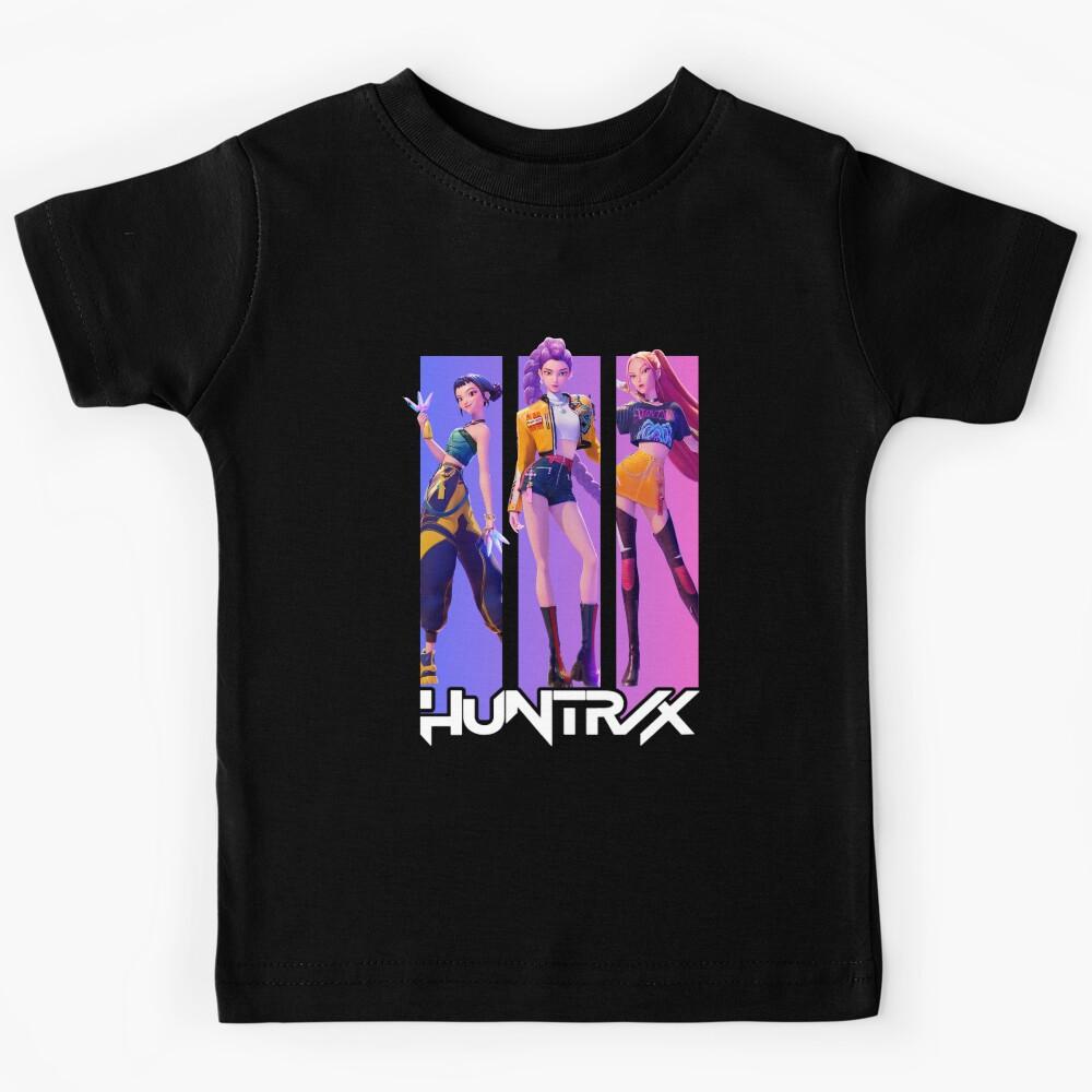 HUNTR/X Neon Slay – Trio Power Poster Kids T-Shirt 160