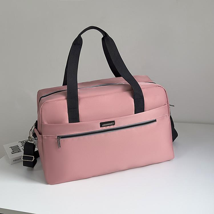 Women's Simple Casual Casual Outing Shoe Bin Large Capacity Hand-heat Travel Bag Dry and Wet Separation Can Be Used To Pull Rod Yoga Bag