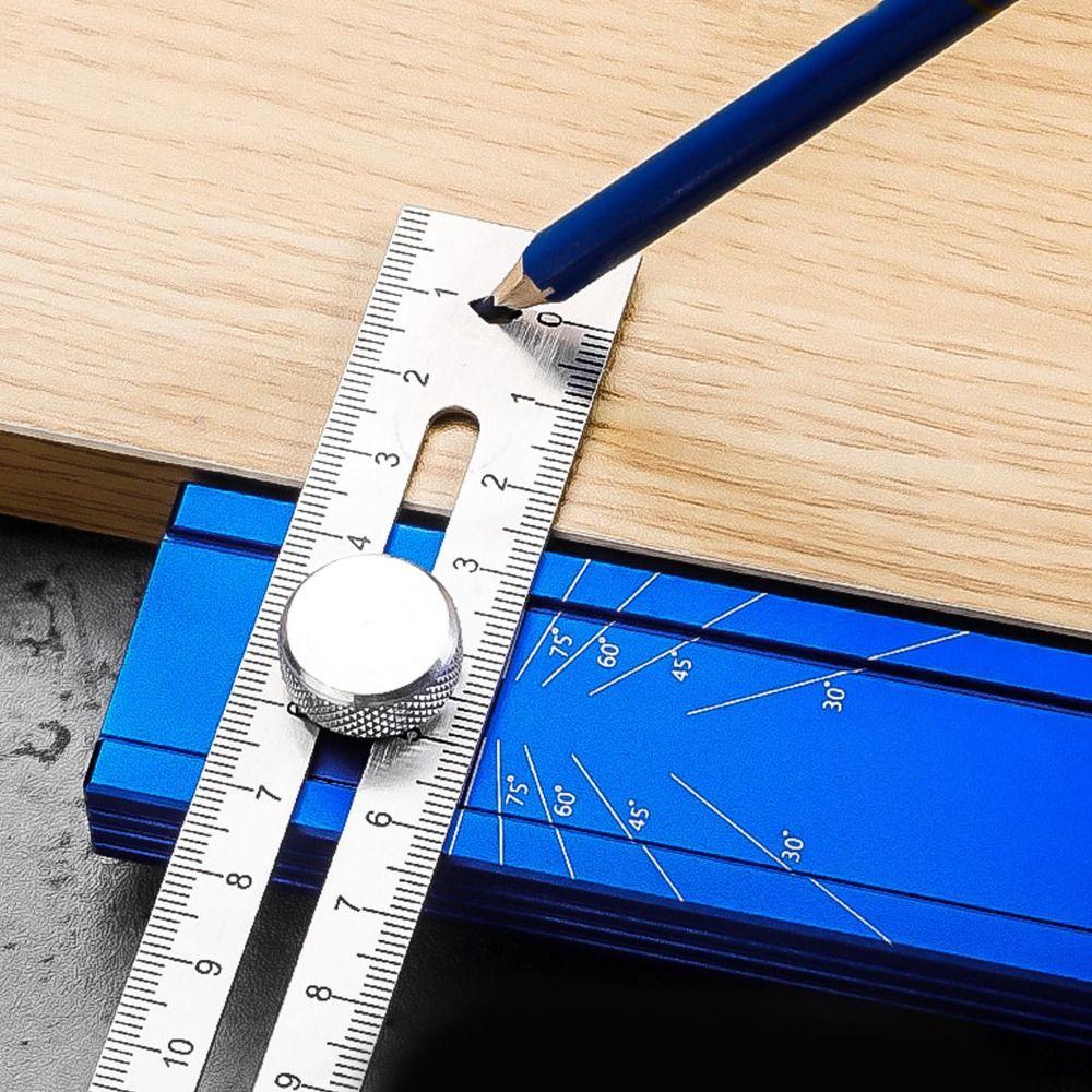 Aluminum Zinc Zinc Alloy Scriber Marking Tools Adjustable Knob Precise Leveling Tools  Door Installation