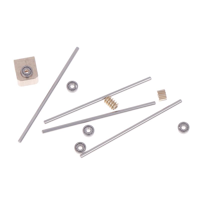 0.2M Turbine Worm Gear Micro 90° Transmission Box 12-Times Reduction Mechanism Gearbox Diy Car Model