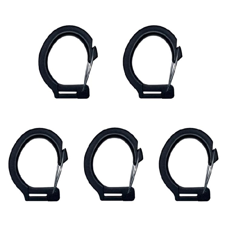 5Pcs Camping Carabiner Buckle Tent Accessory Multifunction Tent Hooks Equipment