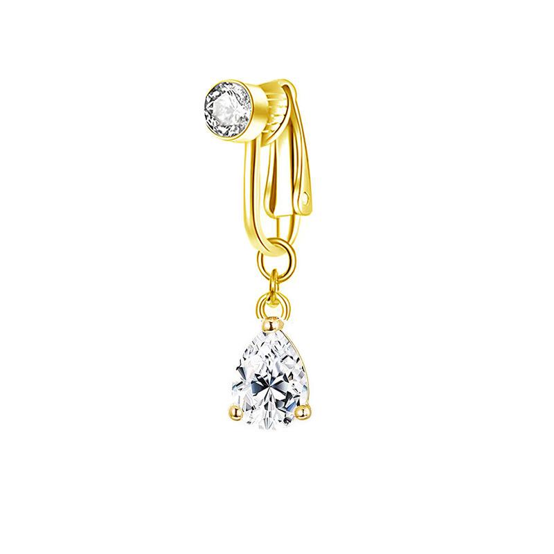 Stylish No-Clip Navel Ring and Stud Collection