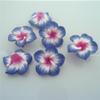 30mm Polymer Clay Floral Egg Accessories for DIY Jewelry & Hair