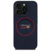 Red Bull Rbhmp14L24Siilvr Iphone 14 Pro  6.1 Hardcase Granatowy/Navy Silicone Red Ring Magsafe
