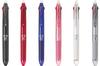 PILOT FriXion Ball 3 Slim Ballpoint PLKFBS60EFB 0.5mm 3-Color Pen, Black,