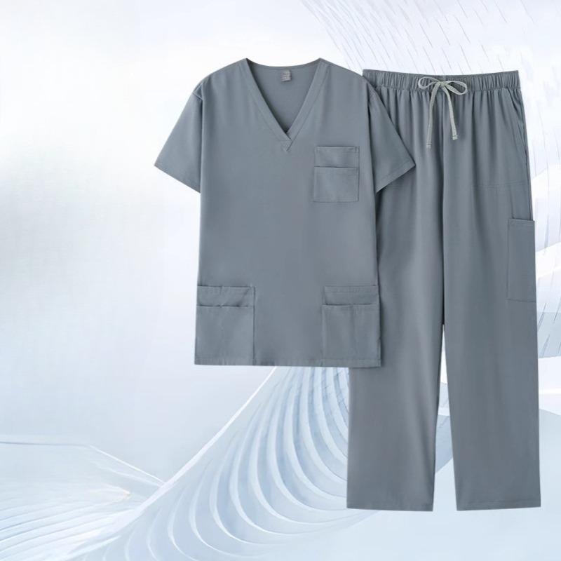Hand-washing Clothes Women, Quick-drying Short-sleeved Surgical Gowns, Oral Nurses, Doctors, Overalls, Pet Hospital Overalls
