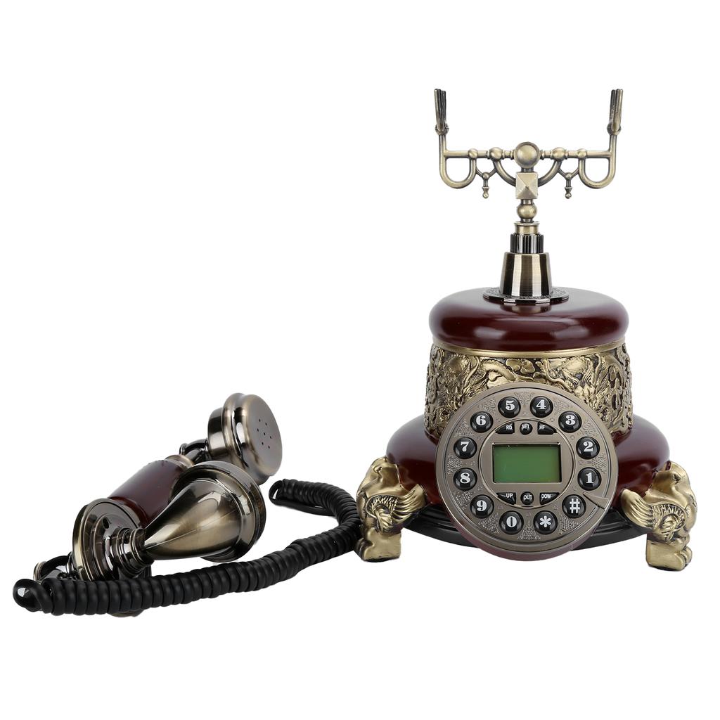 MS2200A טלפון קווי קלאסי מיושן קווי וינטג' אירופאי עם תאורה אחורית