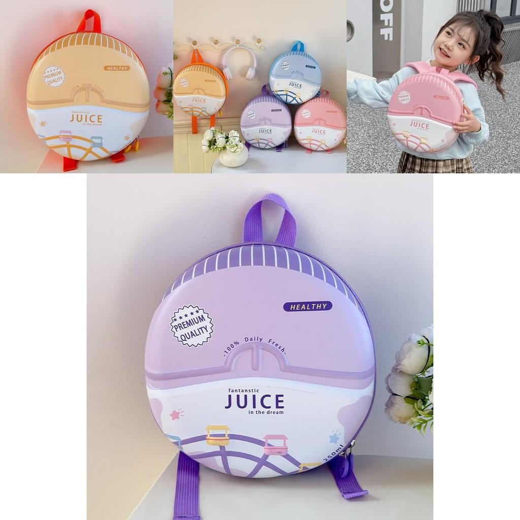 Cute And Fun Dual Shoulder Bag For Preschoolers Stylish Oxford Material With Breathability