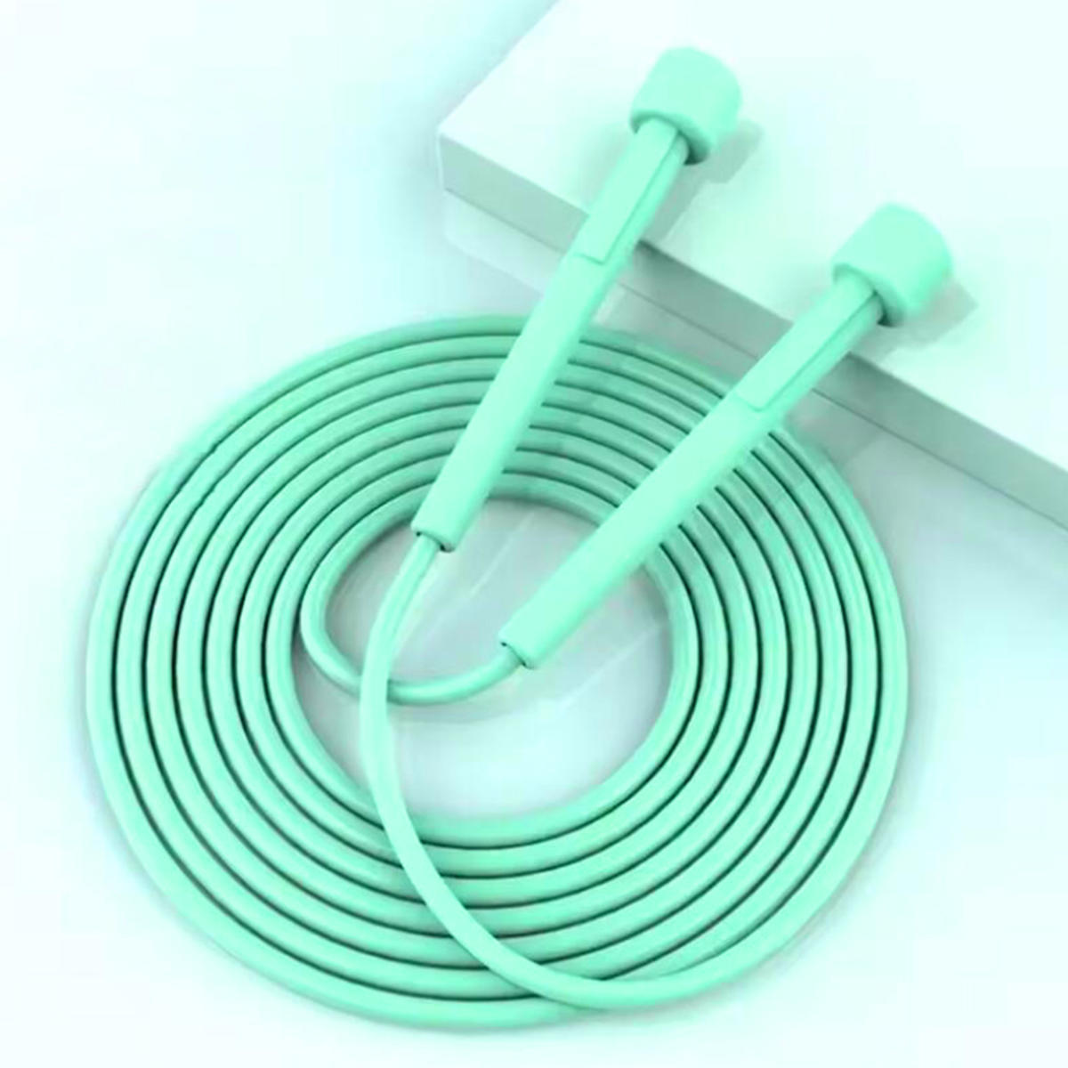 

Professional Skipping Rope Sports Training Lightweight Students Jump Rope Adjustable Length Racing Jump Cord one size зелёный