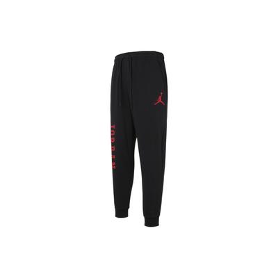 Logo Print Jogger Knit Pants Men Bottoms Black FD7468-010