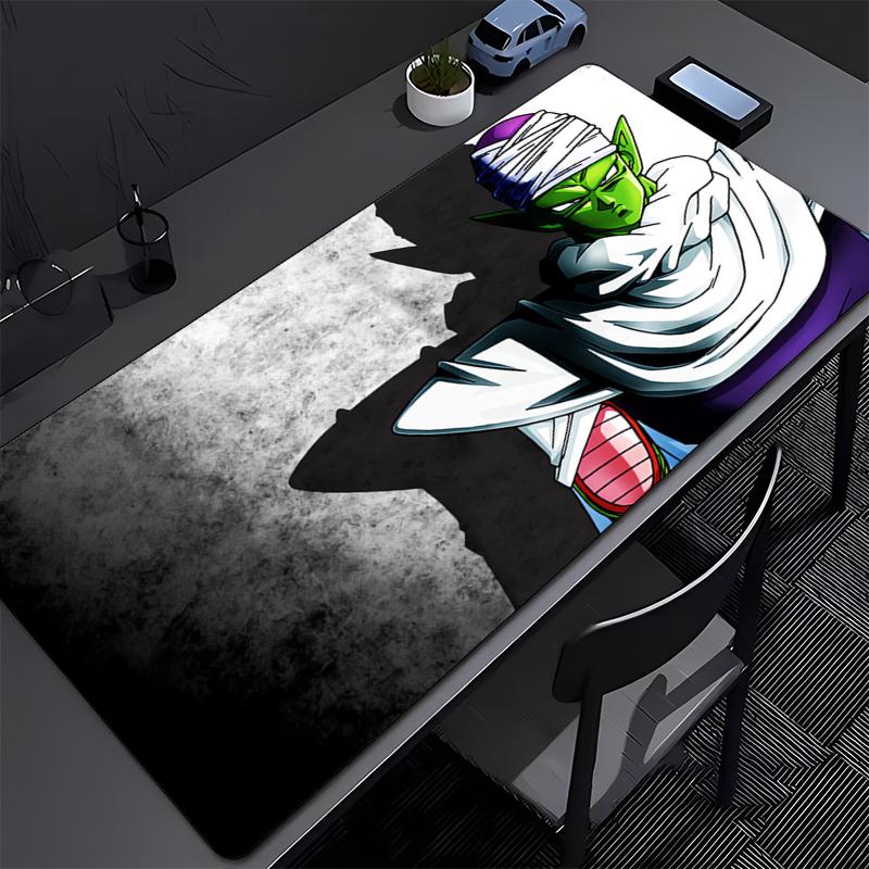Dragon Ball Piccolo Mouse Pad big Computer Office Game Table Mats Anti-slip Gaming Keyboard coaster Long Desk Pads game Mousepad
