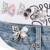 Packung mit 3 Hohl geschnitzten Schmetterlings-Taillenverstellern Jeanshosen Taillenstraffungsnadeln Für Damen Ohne Nähen Taillenversteller