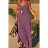 Womens Summer V Neck Tank Dress With Stripes And Beads For Casual Travel