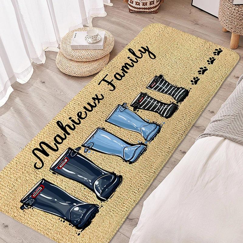 Carpet for Bedroom Lovely Pet Foot Mat Cat Dog Entrance Doormat Living Room Hallway Bathroom Rug Kitchen Accessories