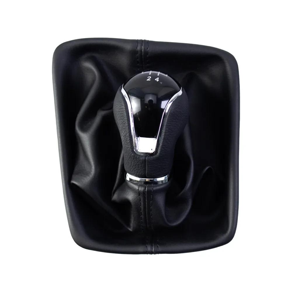 for Seat Leon III MK3 2012-2020 LHD with Shifter Level Stick Gaiter Boot Dust Cover 5/6 Speed Gear Shift Knob New