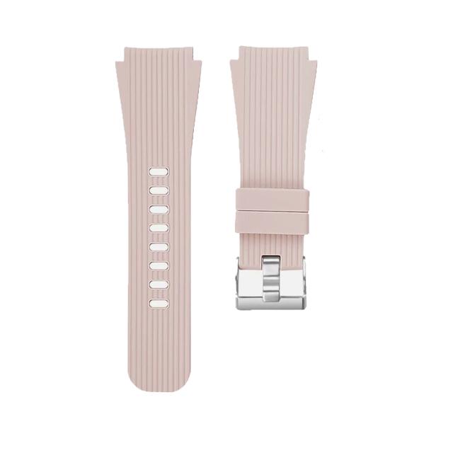 Classic 22mm Silicone Band for Samsung Watch 3/Gear S3 Frontier/Huawei Watch 3/3 Pro/GT/2 Sports Wristband for Amazfit GTR/Stratos/Pace