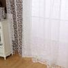 Printed Sheer Voile Home Window Door Divider Drape Curtain