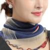 Fashion Veil Multi-Functional Small Scarf Neck Guard Mask Headband Lightweight Design for Riding Outdoor Travel Daily Commute Sun Protection