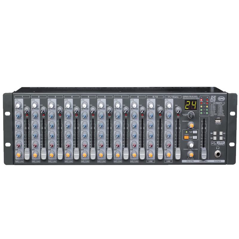 Runpu 12-Channel Audio/Video Conference Mixer (CN Version)
