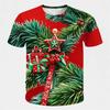 Merry Christmas Santa Claus 3D Print T-Shirts Men Women Oversized O-Neck Tees Short Sleeve T Shirt Harajuku Top Unisex Clothing