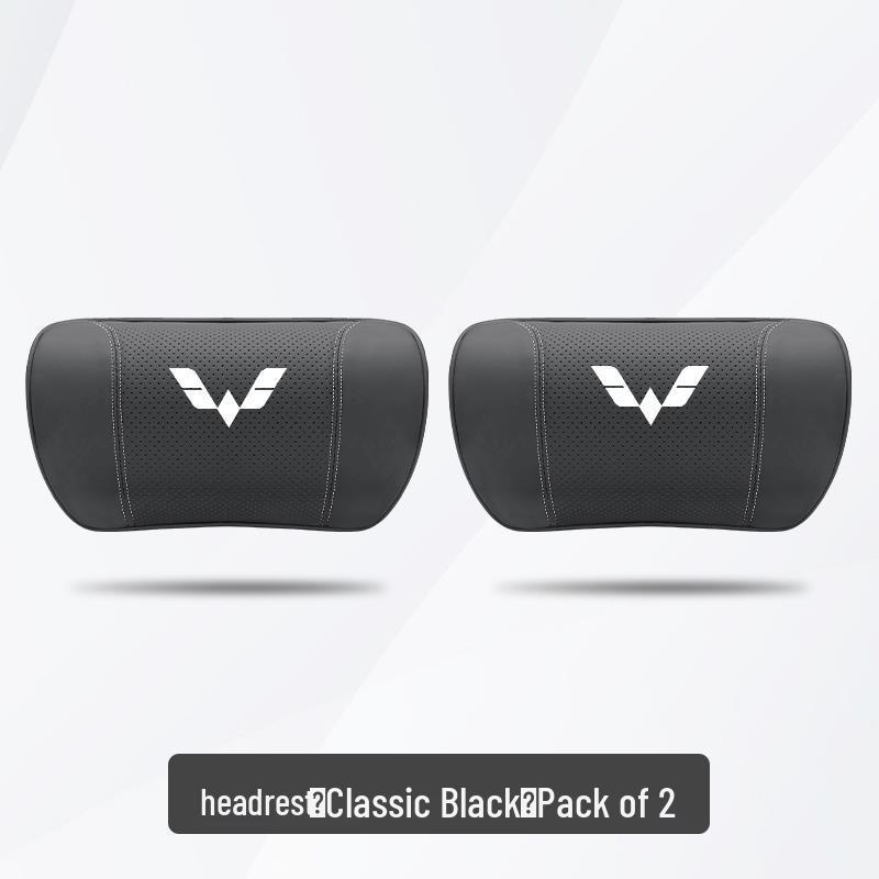 Wuling Car Headrest & Lumbar Support Cushion (Compatible with S/PLUS/S1/S3/V/Jiachen/Rongguang)