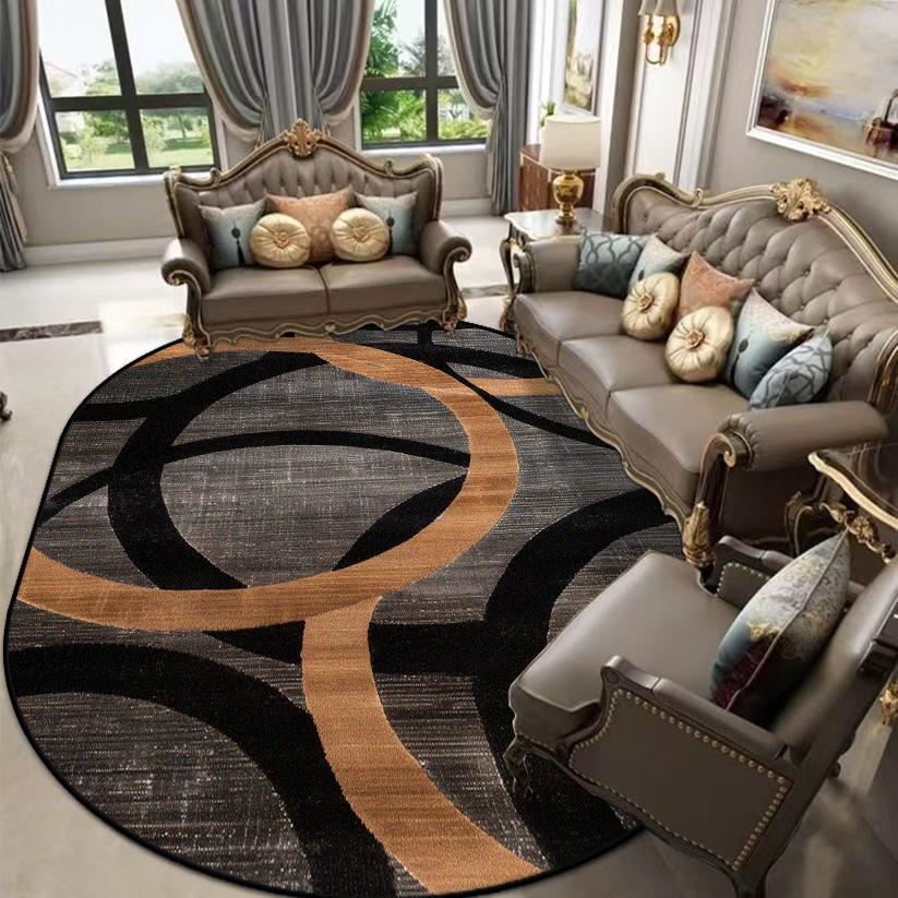 Geometric Luxury Carpet Living Room Decoration Home Customizable Bedroom Carpets Washable Floor Mats Large Area Rug Bedside