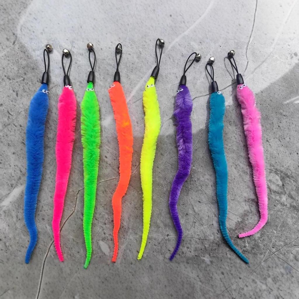 Magic Worm Cat Teaser Replacement Head Toy