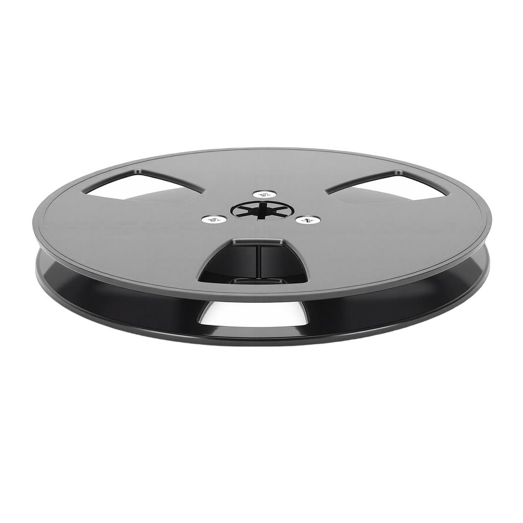 1Celsius4 5 Inch Empty Tape Reel Fit for Reel to Reel ABS Vintage Open Reel Sound Tape Empty Reel with 3 Holes