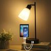 Shineslay industribordlys ved siden av lampe 1 Type C & 1 USB-ladeport Trinnløs dimbar