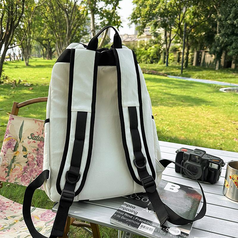 School bag mountain outdoor men lightweight hiking large capacity drawstring flip backpack women