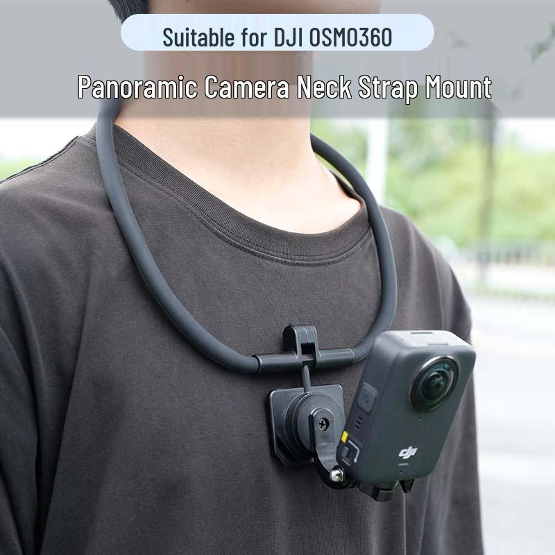 Popruhový držák na krk pro 360° kameru DJI OSMO s magnetickým rychloupínáním pro pohled z první osoby