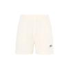 FILA Letter Print Knitted Casual Shorts Women shorts White Milk F11W329607A-IV