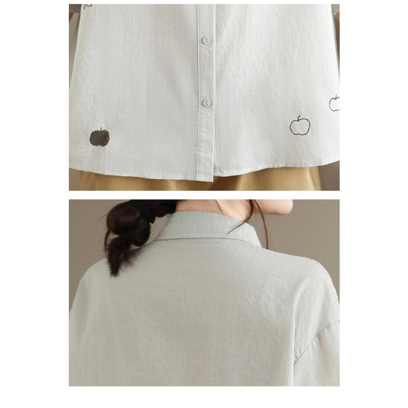 DIMANAF 2026 Women Plus Size New Summer Blouse Shirt Short Sleeve Print Floral Casual Loose Cotton Lady Tops Shirts