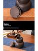 Large Retro Jianshui Purple Clay Gourd Jar for Pu'er and Green Tea Storage