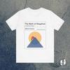 Tricou Minimalist Mitul lui Sisif, Tricou Grafic Unisex, Cămașă Clasică Mitologie, Top Filozofic pentru Bărbați Îmbrăcăminte cu Citat Camus